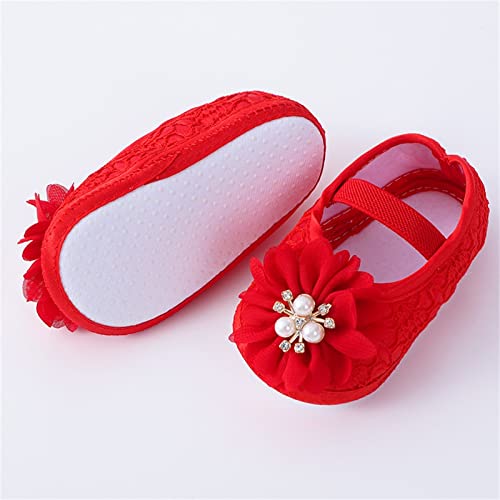 Baby Shoes Girls Band Fashion Soft Soled Toddler Shoes Versatile Dress Flower Princess Shoes Toddler Girls & Kids3