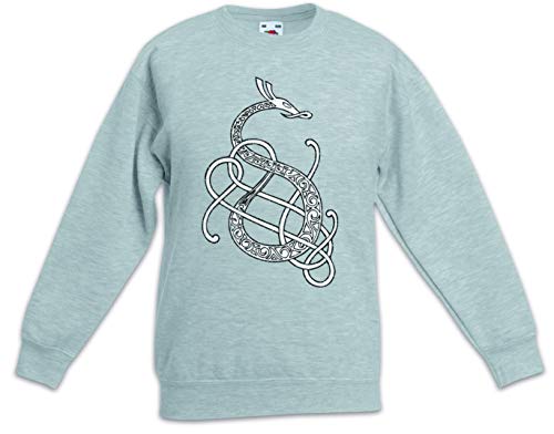 Sweat-shirt Norse Snake Dragon enfants confortable pour garçons et filles