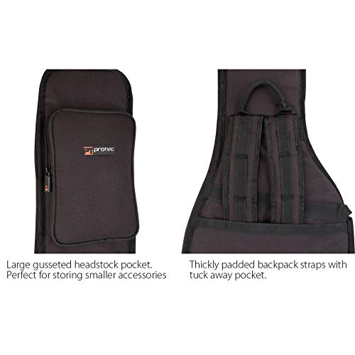 Protec Hollow Body Electric Guitar Gig Bag – Gold Series, Model Cf229 #TOP1