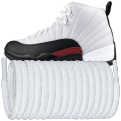 Endoto Lacci Rotondi per Air Jordan 12 Scarpe, Stringhe Laces