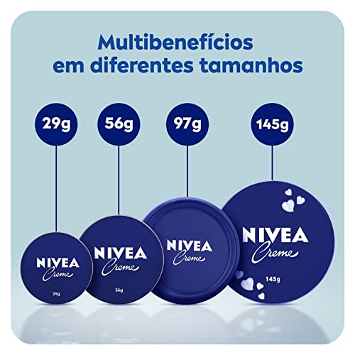 NIVEA Creme Lata - Hidratação profunda para as áreas mais ressecadas como cotovelo, calcanhar, joelh
