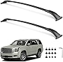 AUTOSAVER88 Roof Rack Cross Bars Compatible for 2015-2020 GMC Yukon/Chevy Tahoe/Chevy Suburban/Cadillac Escalade, Rooftop Aluminum Crossbars Luggage Cargo Carrier Bag Camping Gear Bike