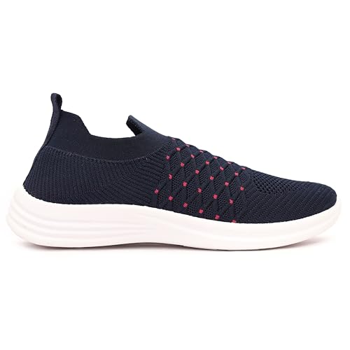 Image of Women Running Shoes | Lightweight Sports Shoes | Comfortable Walking & Gym Shoes | Non Slip Sole Casual Shoes for Women | Size. 5-8