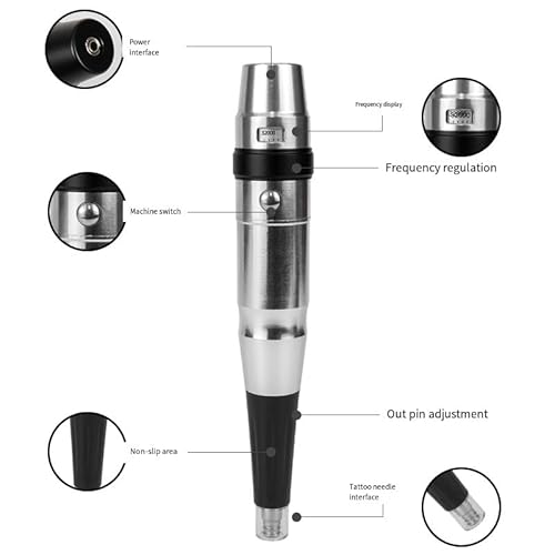 Ttoogo PURPLE-65541130 Eyebrow Tattoo Machine Eyebrow Tattoo Pen Multifunctional Motor Tattoo Machine thumb #5