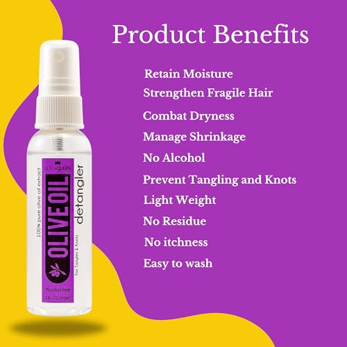 Black Queen Spray Hidratante 2 oz para Cabello 4C miniatura 6