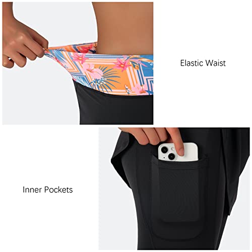Image of ANIVIVO Skirted Legging for Women, Yoga Legging with Skirts &Women Tennis Leggings Clothes Pockets