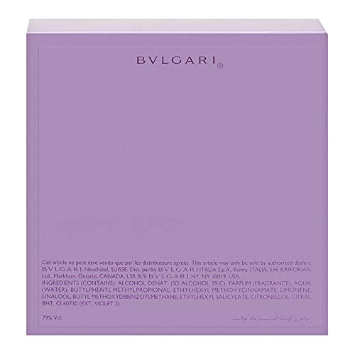 Bvlgari Omnia Amethyste For Women | Eau De Toilette | Created In 2006 By Alberto Morillas | Floral And Woody Scent | 65 Ml / 2.2 Fl Oz #TOP1