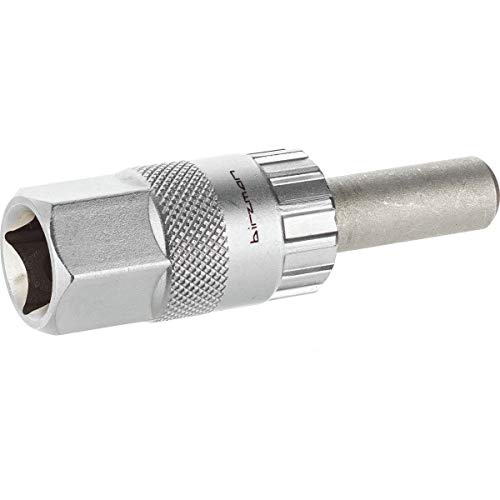 Birzman Unisex's Lockring Socket 12mm Shimano HG Tools, Silver, One Size