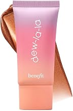 Benefit Cosmetics Dew La La All-Over Glow Liquid Highlighter (Lumi - Tan Deep, 0.85 Fl Oz)