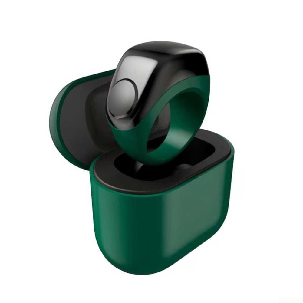Smart Ring Counter con grado di impermeabilità IP67 e tre supporti sostituibili per monitoraggio fitness e promemoria di preghiera in grigio (verde)