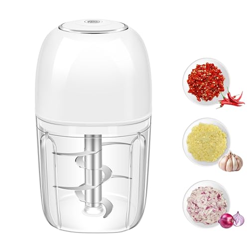 450ML 8-Blade Electric Garlic Chopper