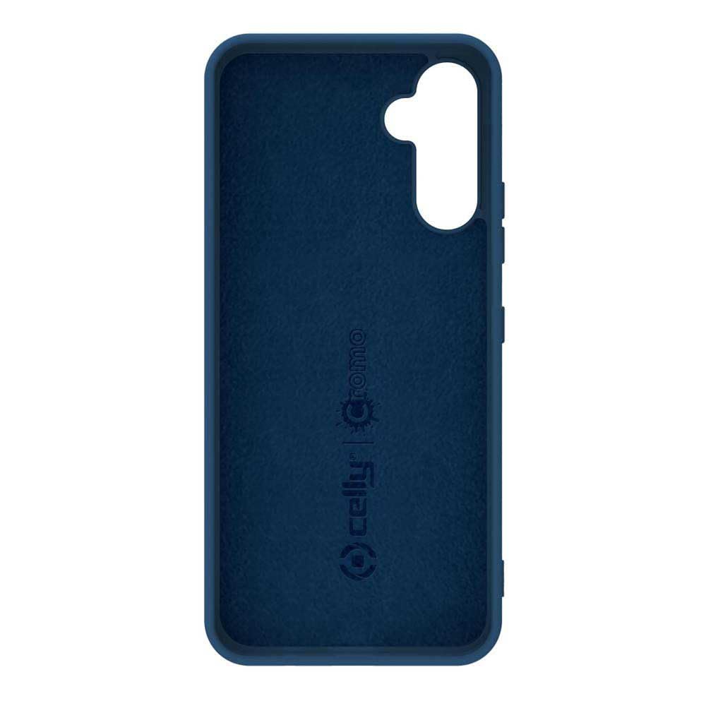CELLY FUNDA CROMO GALAXY A34 5G AZUL