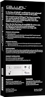 Celluheal Cellufil Collagen Particles for Advanced Wound Care - Box of 5 Vials - 100% Non-Hydrolyzed Bovine Collagen for Tissue Regeneration, First Aid & Minor Bleeding