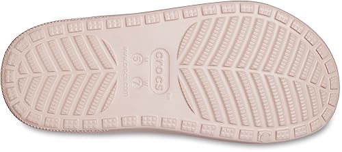 Image of Crocs Unisex-Adult Classic Cozzzy Sandals, Fuzzy Slippers and Slides, Pink Clay, 4 Men /6 Women