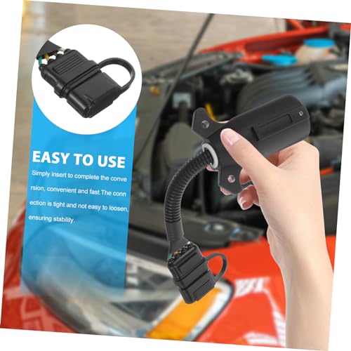 Cabilock Pin to Pin Flat Trailer Connector Adapter Durable Construction Secure Connection for Rvs Trucks Utility Trailers Reliable Performance Versatile4