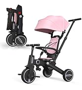 Amazon.co.jp: Bebehoo三輪ベビーカー 軽量三輪車 折りたたみ自転車