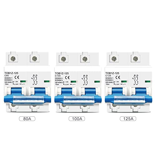 Interruptor automático CC 125A con curva C para asegurar paneles solares 3
