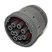 Produktbild HD16-9-96S Steckverbinder: rund HD10 Stecker weiblich PIN: 9 kontaktlos DEUTSCH