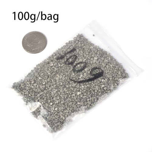 Image of 100 grams Small Tumbled Chips Polished Crushed Stone Crystal Healing Embellishments