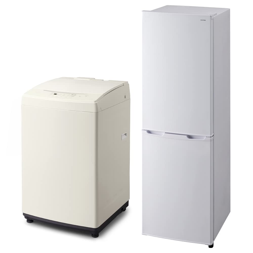 Amazon | アイリスオーヤマ 【新生活2点セット買い】 冷蔵庫 162L + 