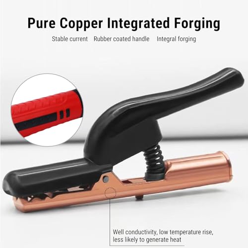 Support d'électrode de soudage 800A en cuivre avec pince robuste de maintien