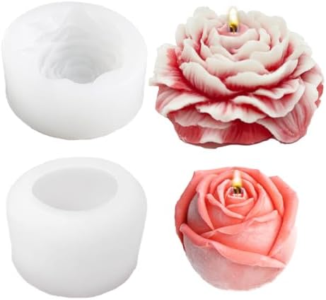 Moule à bougie personnalisé en silicone pour lapin de Pâques, pour la Saint-Valentin, en forme de rose, pour la fabrication de bougies, usine et fabricants | Jiadehui