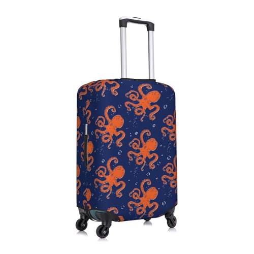 Octopus Print Washable Luggage Cover - Fashion Suitcase Protector Fits 18-32 Inch Luggage3