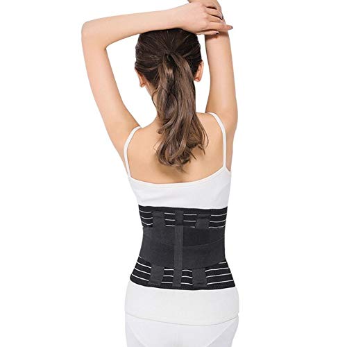 ZFF Soporte Lumbar Cinturón Inferior Atrás Apoyo Ajustable para Dolor Alivio Cintura...