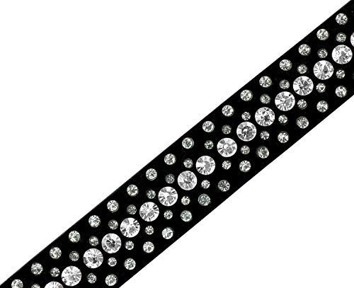 Western Rhinestone Cowgirl Cowboy Bling Studded Suede Leather Belt 1-1/4"(32mm) or Punk Gold Star Belt 1-1/8"(30mm) wide4
