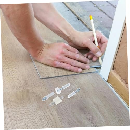 TEHAUX Kit de reparación para puerta doble de 16 piezas, riel y ruedas para puertas plegables miniatura 5