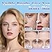 Uaike Microneedling Derma Stamp for Hair, Beard, Scalp & Face, Home Use Microneedle Roller Dermastamp for Women and Men