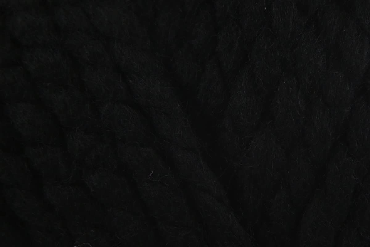 Hayfield Bonus Super Chunky Crochet Yarn, 100% Acrylic Knitting Wool for Cushions, Scarves, Headwear & Blankets - 100g Balls - Black (965) - Pack of 5 — image 1