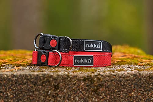 Rukka Pets Hundehalsband, verstellbar, Größe XS, Rauchgrau