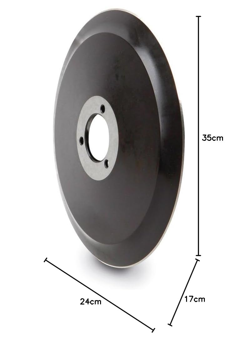HENDI Lama da Taglio con Rivestimento Antiaderente per Formaggio, Ø250mm, Ricambio per Affettatrice 210000 e 210086, Accessorio Professionale, Acciaio Inossidabile