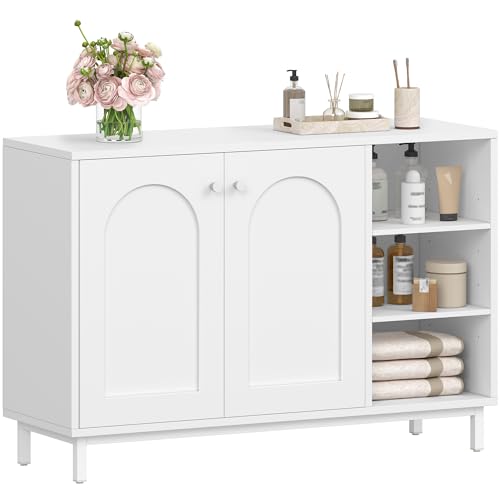 Hzuaneri Badezimmerschrank, Sideboard, Küchenschrank mit 2 Türen,...