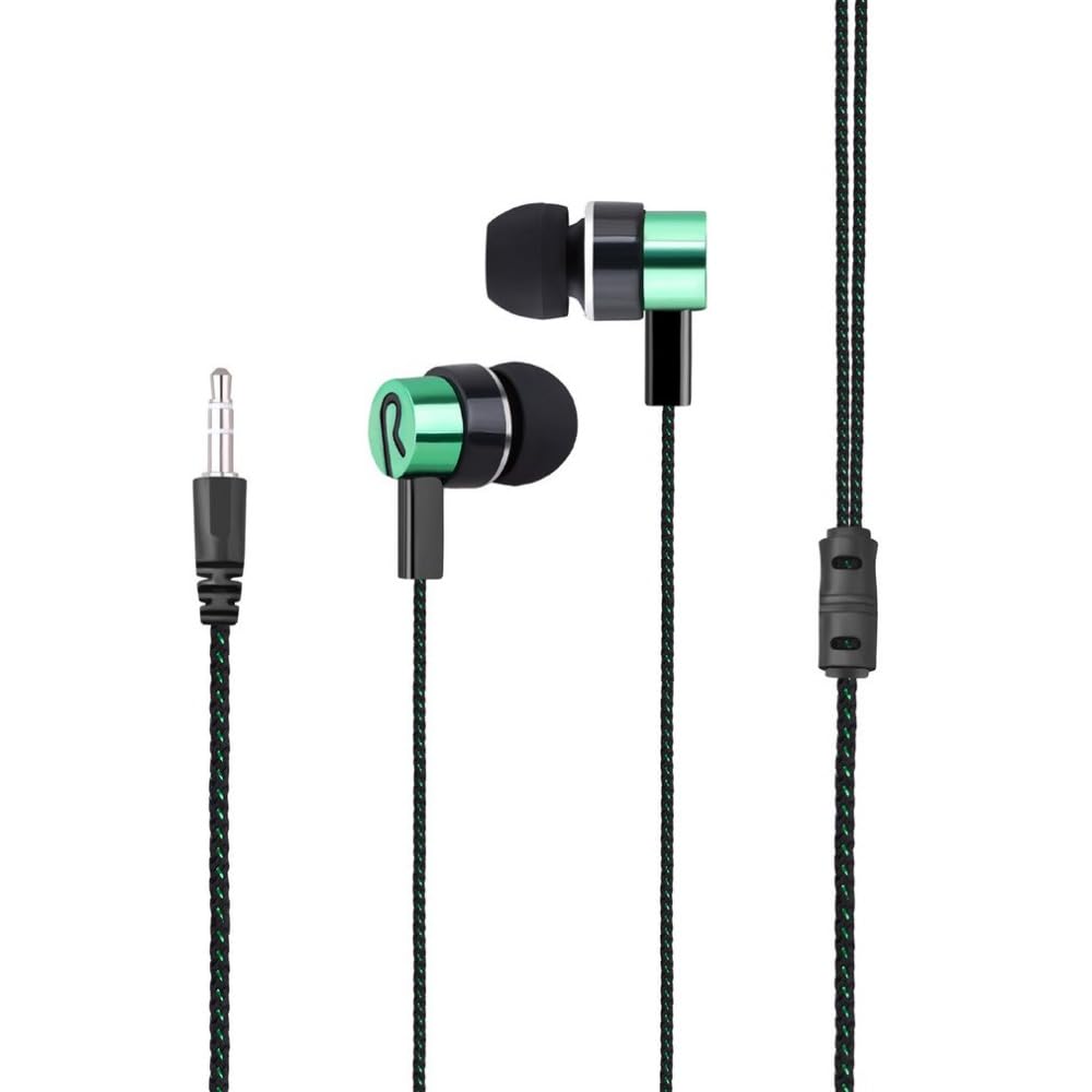 4-pak przewodowych słuchawek dousznych 3,5 mm 3-biegunowe słuchawki stereo bez mikrofonu, 1 metrowy pleciony przewód zestaw słuchawkowy do magnetofonu MP3, odtwarzacza CD, telefonu, karty