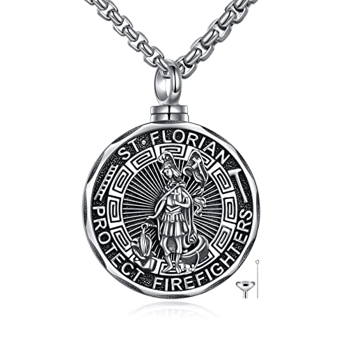 Collier Saint Patron argent pendentif amulette à porter au quotidien