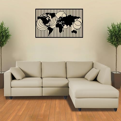 Image of Florian RHS 4 Seater L Shape Sofa Set for Living Room (Cream Fabric) Premium Fabric Sofa