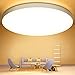 Produktbild Deckenlampe LED Lampe Decke Deckenleuchte Flach 24W, 3000K, 2000LM, IP44 Wasserfest Rund Modern Schlicht Warmweiß, für Kinderzimmer, Schlafzimmer, Wohnzimmer, Küchenlampe, Badezimmer, BalkonØ28cm