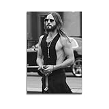 ZapOry Jared Leto Virile Poster Painting On Canvas Wall Art Scroll Picture Print Living Room Walls Decor Homes 16x24inch(40x60cm), Unframe-style