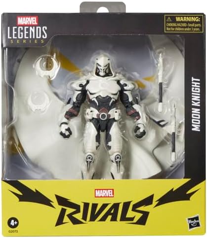 Marvel Legends Series Marvel Rivals Moon Knight, Video Game -Inspired Collectible 6-Inch Action Figure - 1