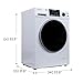 Equator All-in-One 4600 Washer Dryer VENTLESS/VENTED PET Cycle 1.62cf/15lbs 110V in White