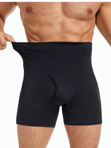 Mens Shapewear Tummy Control Underwear Compression Shorts Slimming Body Shaper Leg Boxer Briefs2