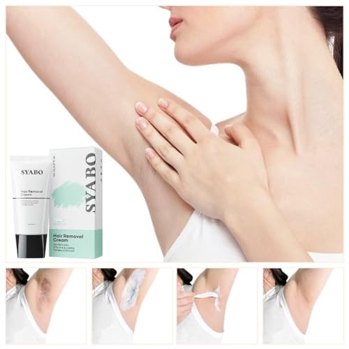 Syabo Hair Removal Cream: Intimate/Private Hair Removal For Women & Men - Painless Depilatory Cream Lotion For Bikini thumb #2