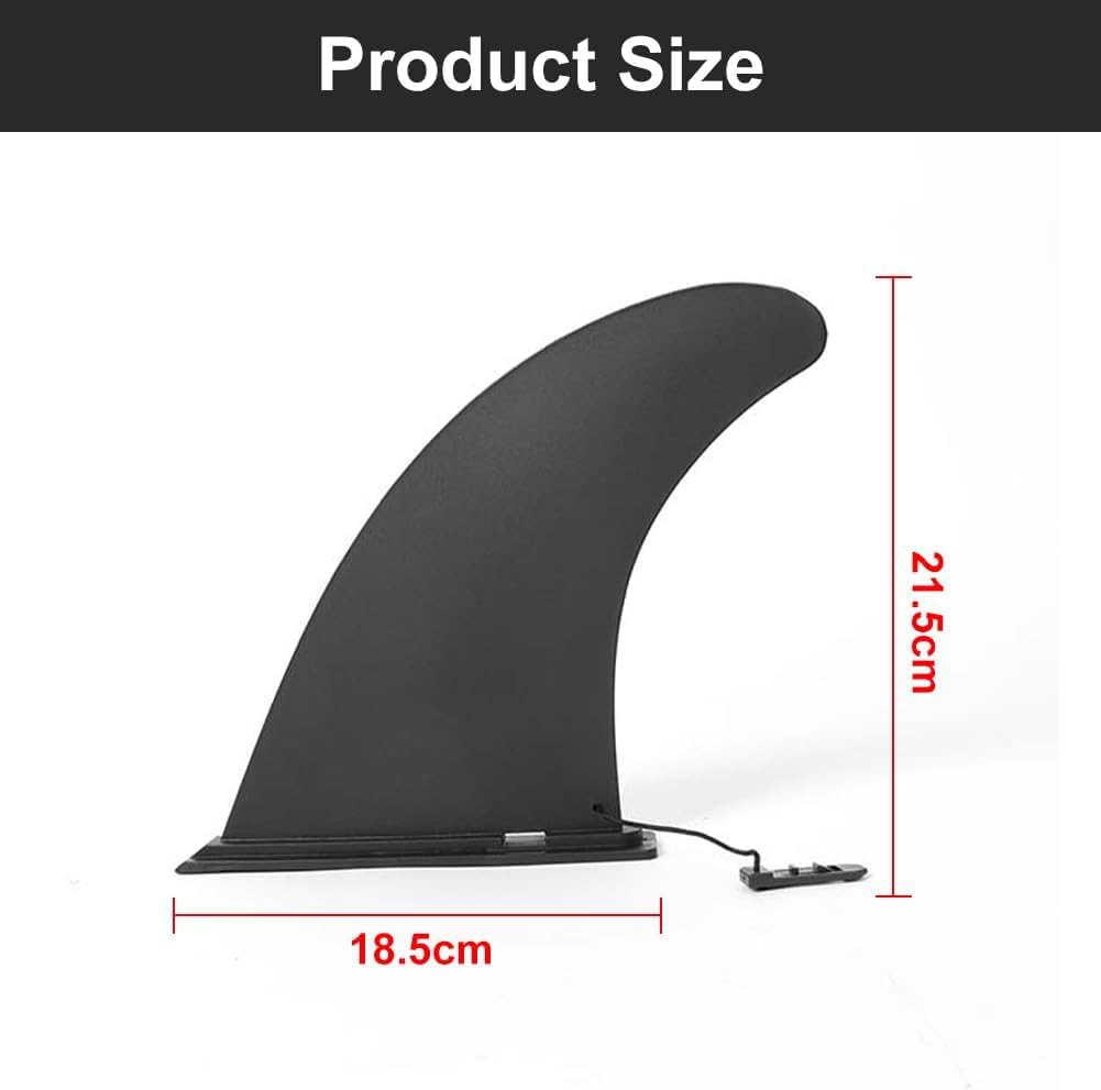 Aleta Central de Tabla de Surf, Quilla de Paddle Surf, 9in, ABS, para Surf, Stand Up Paddle Board, Kayak, Longboard