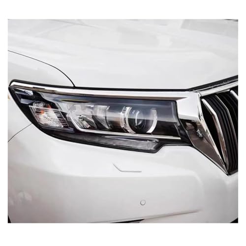 Cache lentille phare pour Toyota Prado 2017-2019 couvercle transparent - 6