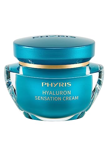 PHYRIS - HIDROACTIVE. HYALURON SENSATION CREAM - 50 ml | Crema hidratante cuidado 24 h con ácido hialurónico | Crema facial para pieles normales, secas y mixtas