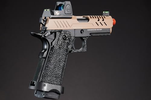 Image of Vorsk Hi-Capa 3.8 Pro Aluminium Slide Airsoft GBB Pistol w /Red Dot Sight - (340 FPS)