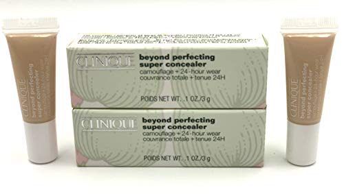 Lot of 2: Clinique Beyond Perfecting Foundation + Concealer 04 Very Fair / 3g2=6g