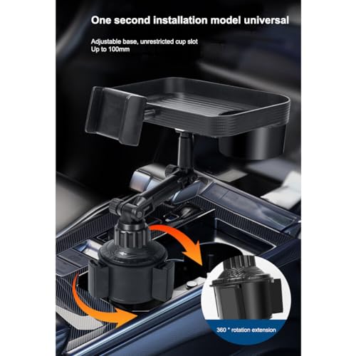 Portavasos expansor para carro Eforcase negro miniatura 6